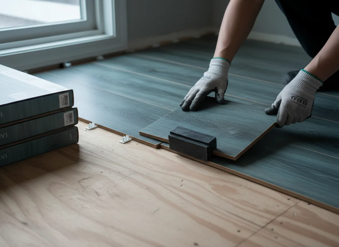 Luxury Vinyl Plank Installation company in Reynolds, NE